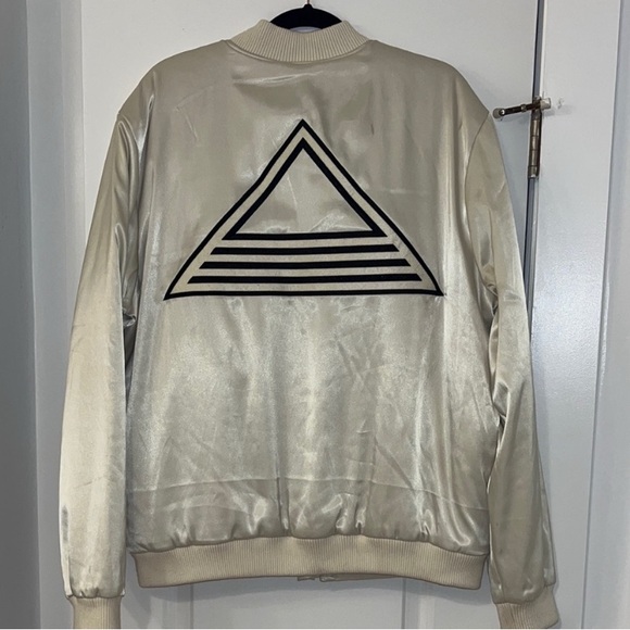 The Black Eyed Peas Masters of the Sun cream varsity jacket - Picture 7 of 7